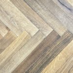Aged wooden floors with natural kitchen ingredients!